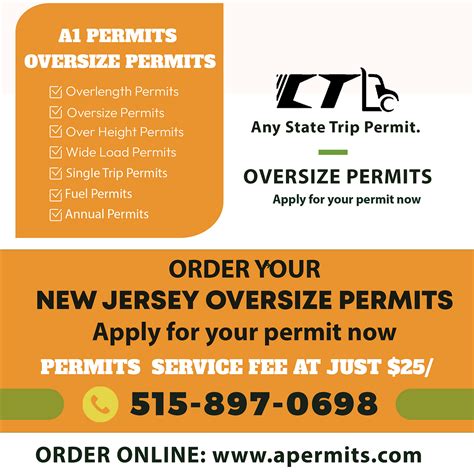 new jersey oversize permit regulations.